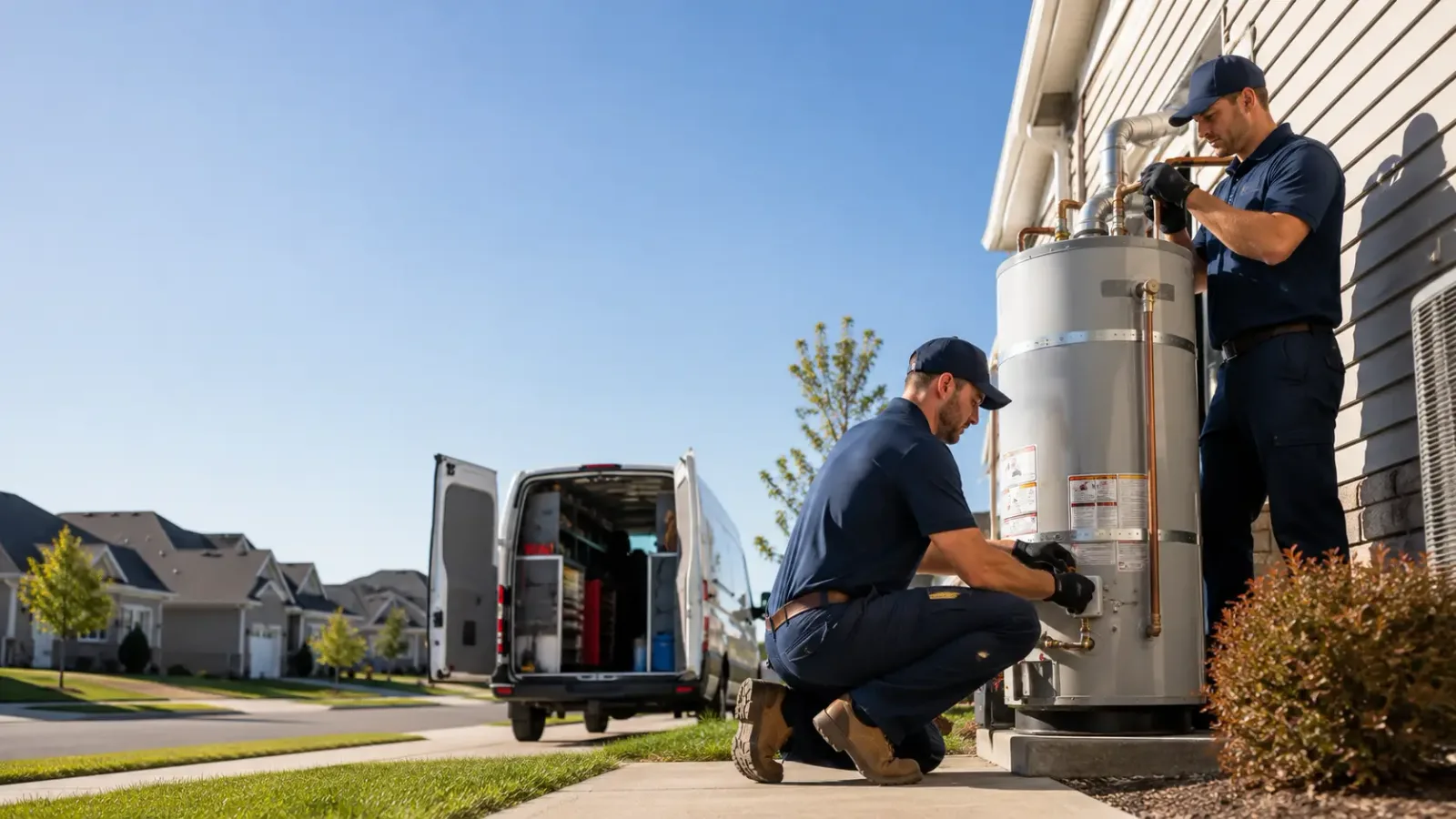 Water Heater Installation in Marshall, ND